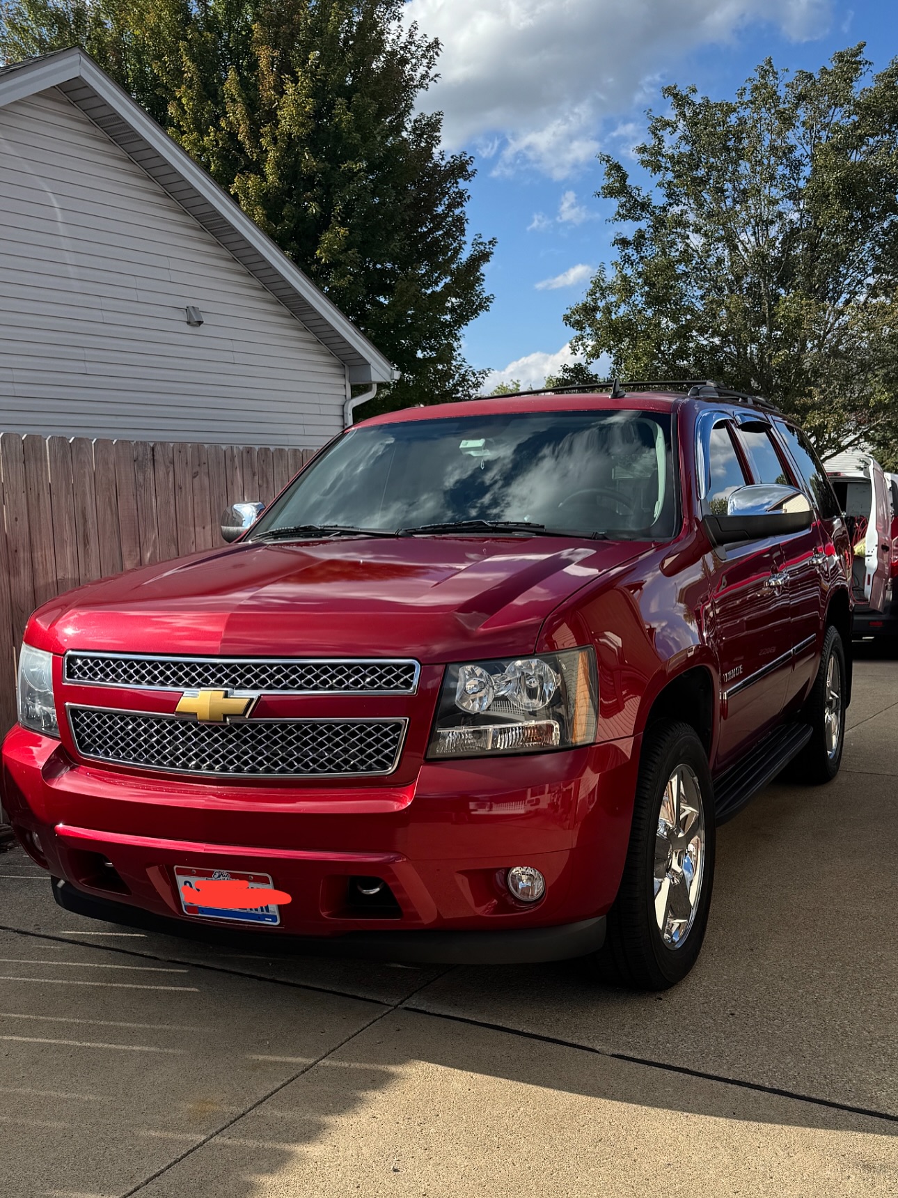 Exterior Detail Blue SUV
