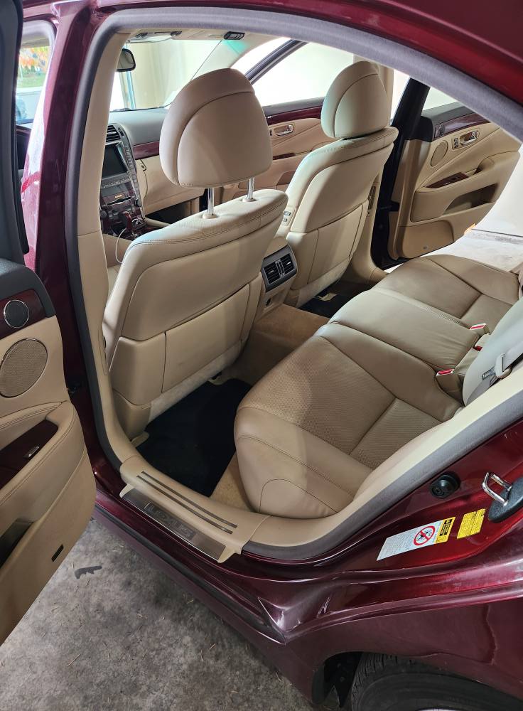 Clean Interior Back Seat