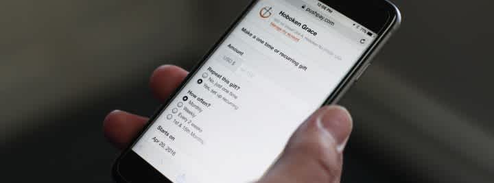 Giving-screen