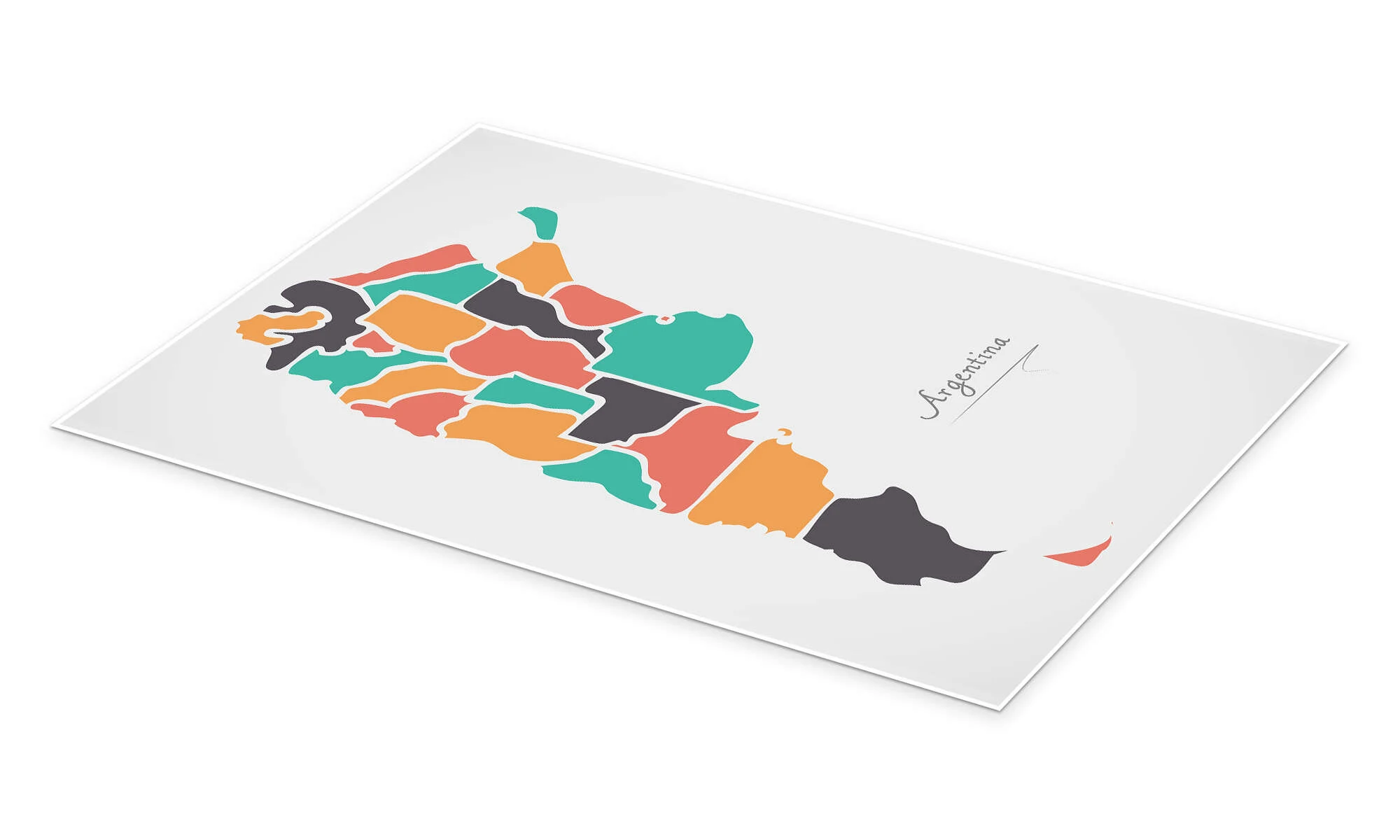Mapa de Argentina con cobertura técnica de Lubritec en diversas provincias.