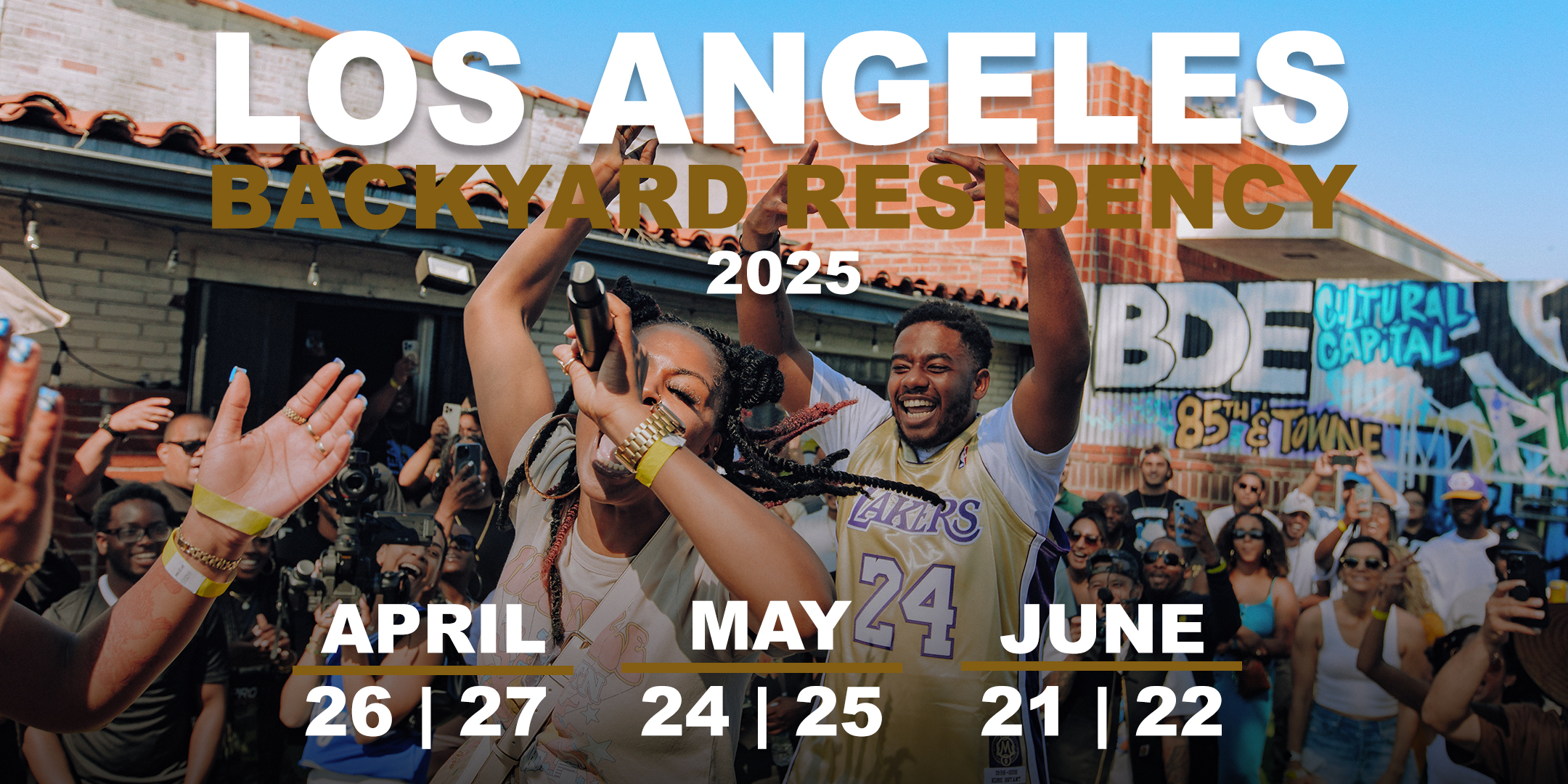 [2025] LaRussell Los Angeles Backyard Residency 4.26.25 Tickets