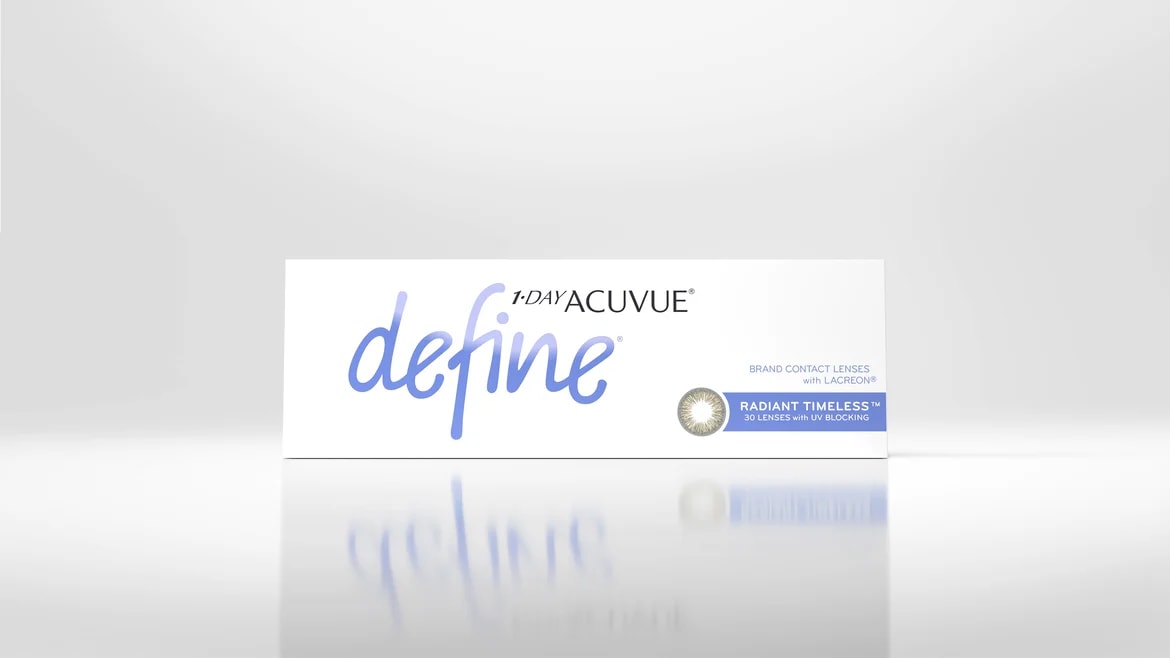 Acuvue 1-Day Define with Lacreon Radiant Timeless - pack of 30