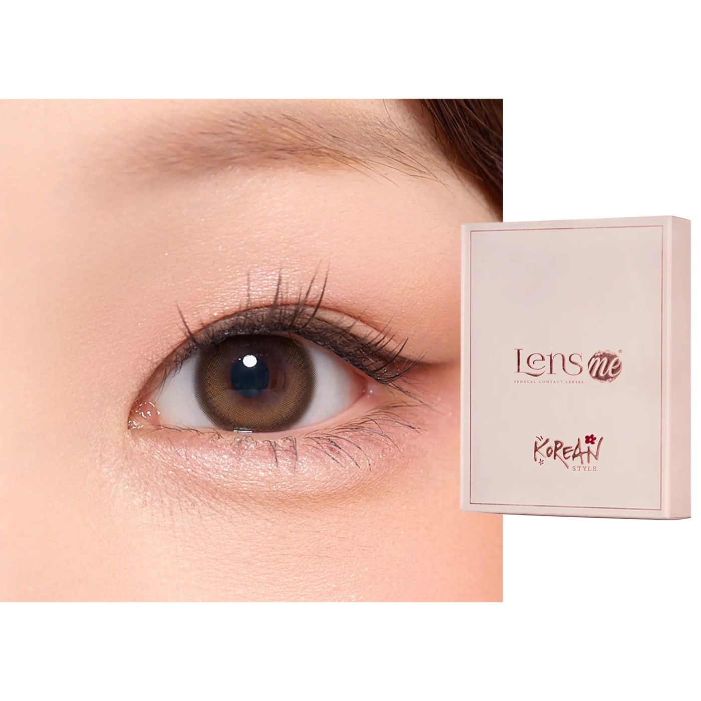 Korean Style Monthly Colored Contact Lenses Shine