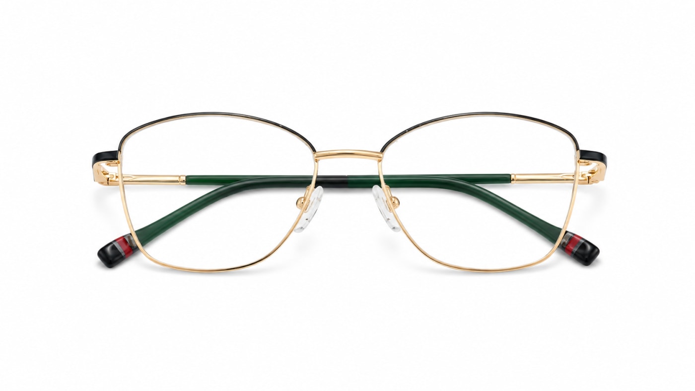 Riva Black Italian Eyeglasses by Yuva