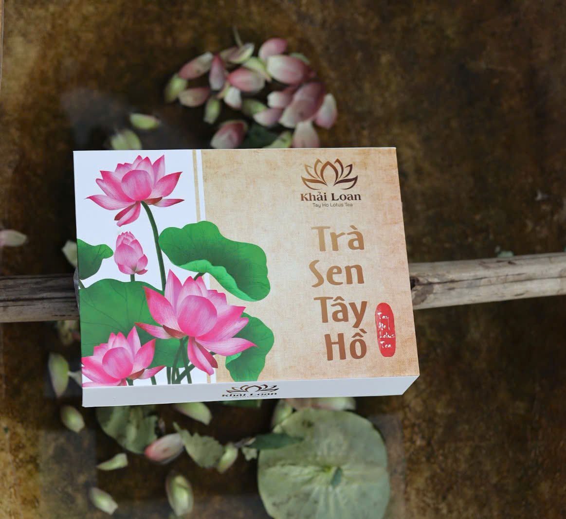 Trà sen thăng hoa hộp 10 bông