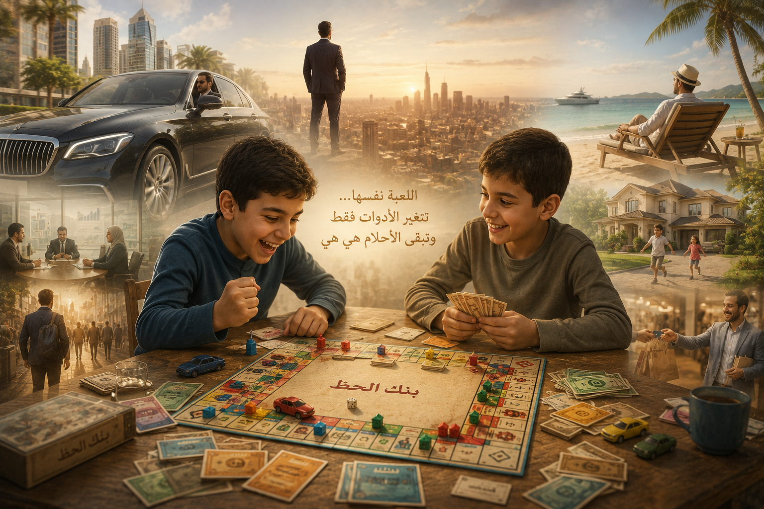اللعبة ..