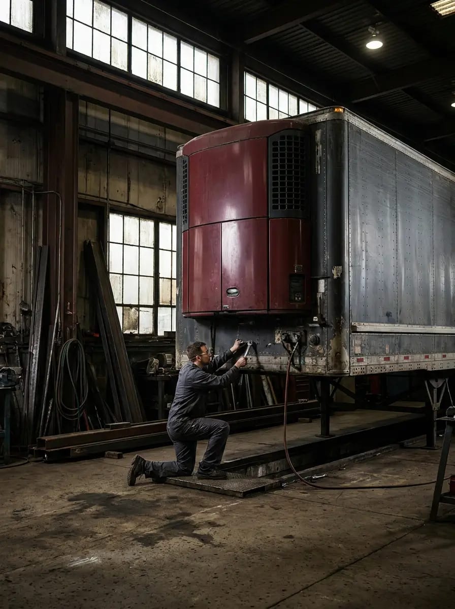 Reefer Trailer Repair — M.S Truck Westfield MA