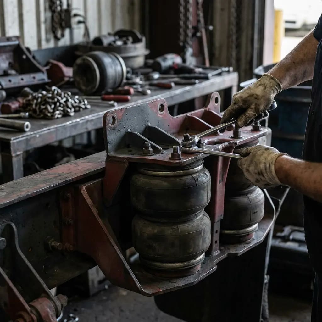 Suspension Repair — M.S Truck Westfield MA