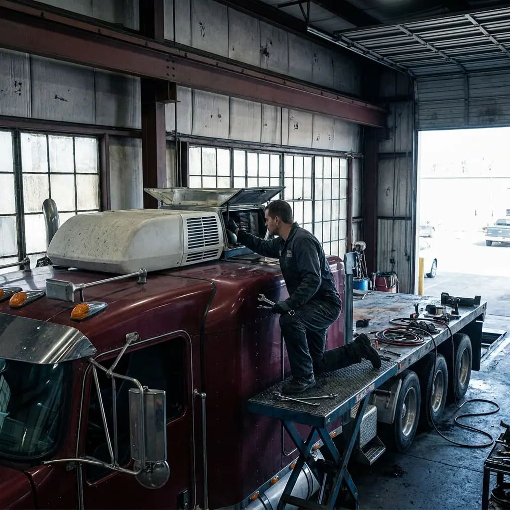 Truck AC Repair — M.S Truck Westfield MA