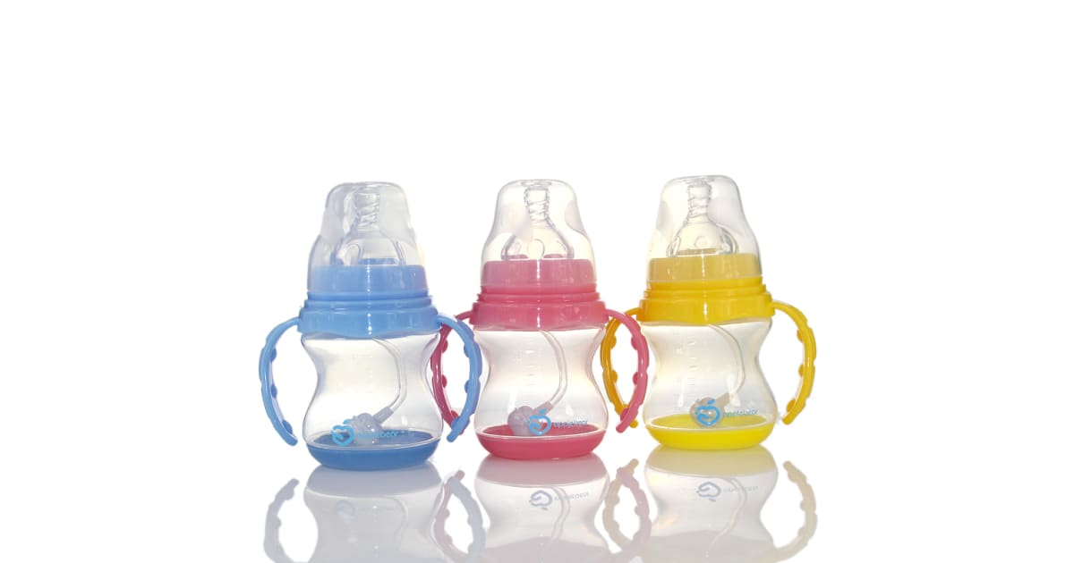 AB-201 150ml Gourd-Shaped PP Bottle with Handles — OEM / Wholesale