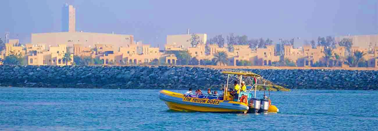 Yellow Boat Ras Al Khaimah RAK-BANNER