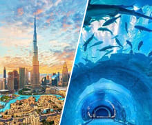 Dubai City Tour + Burj Khalifa Prime Hours & Shopping Dubai City Tour + Burj Khalifa Prime Hours & Shopping