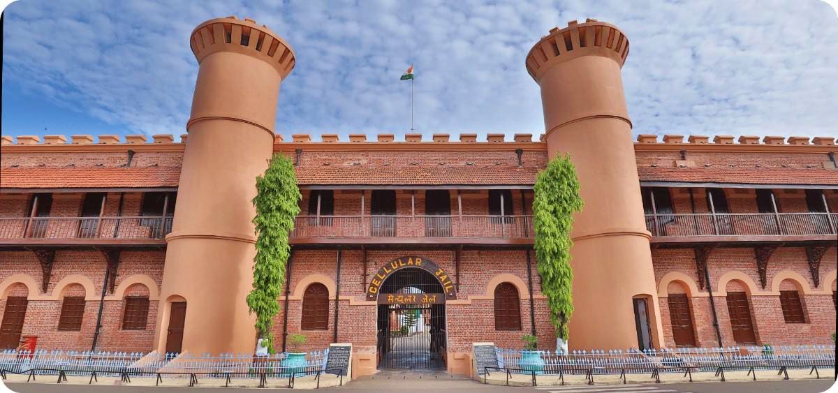 Neil Island to Port Blair – Cellular Jail & Light & Sound Show 