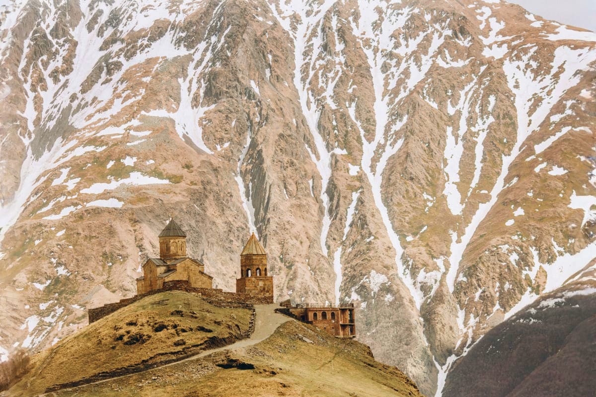 Kazbegi winter