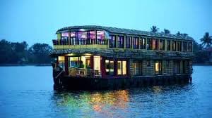 Drive to Alleppey; check in to Houseboat, Enjoy Backwater Cruise & Sunset