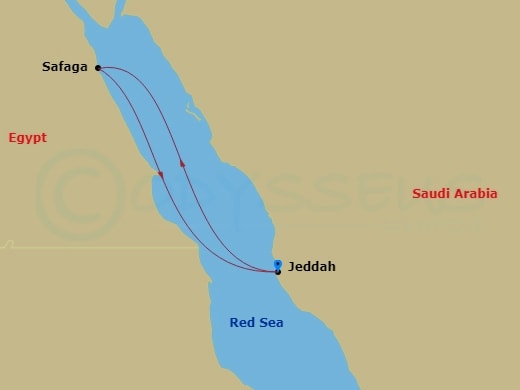 4 nights Aroya Cruises Jeddah to Safaga to Jeddah ll