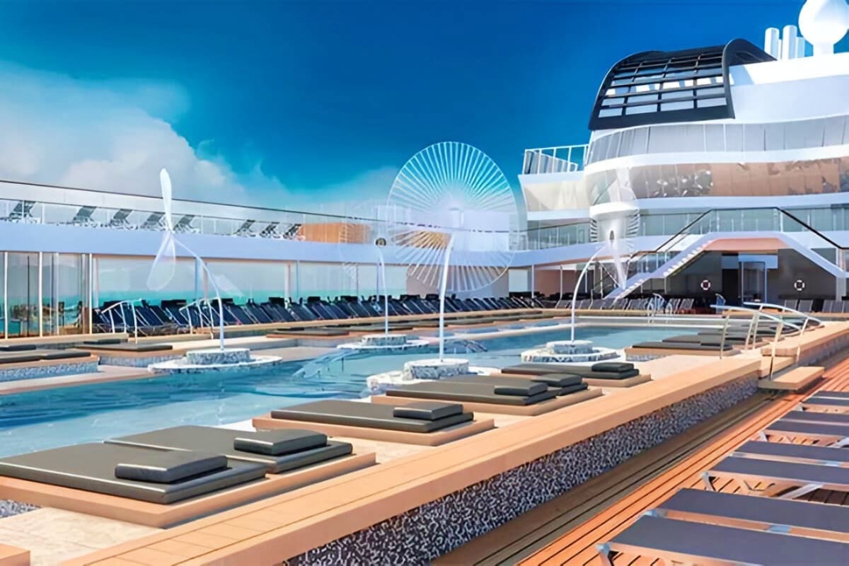 MSC Euribia January Winter Escape Cruise Pool
