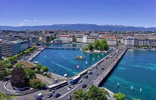 ZURICH - BERNE - FRIBOURG - NYON- YVOIRE - GENEVA
