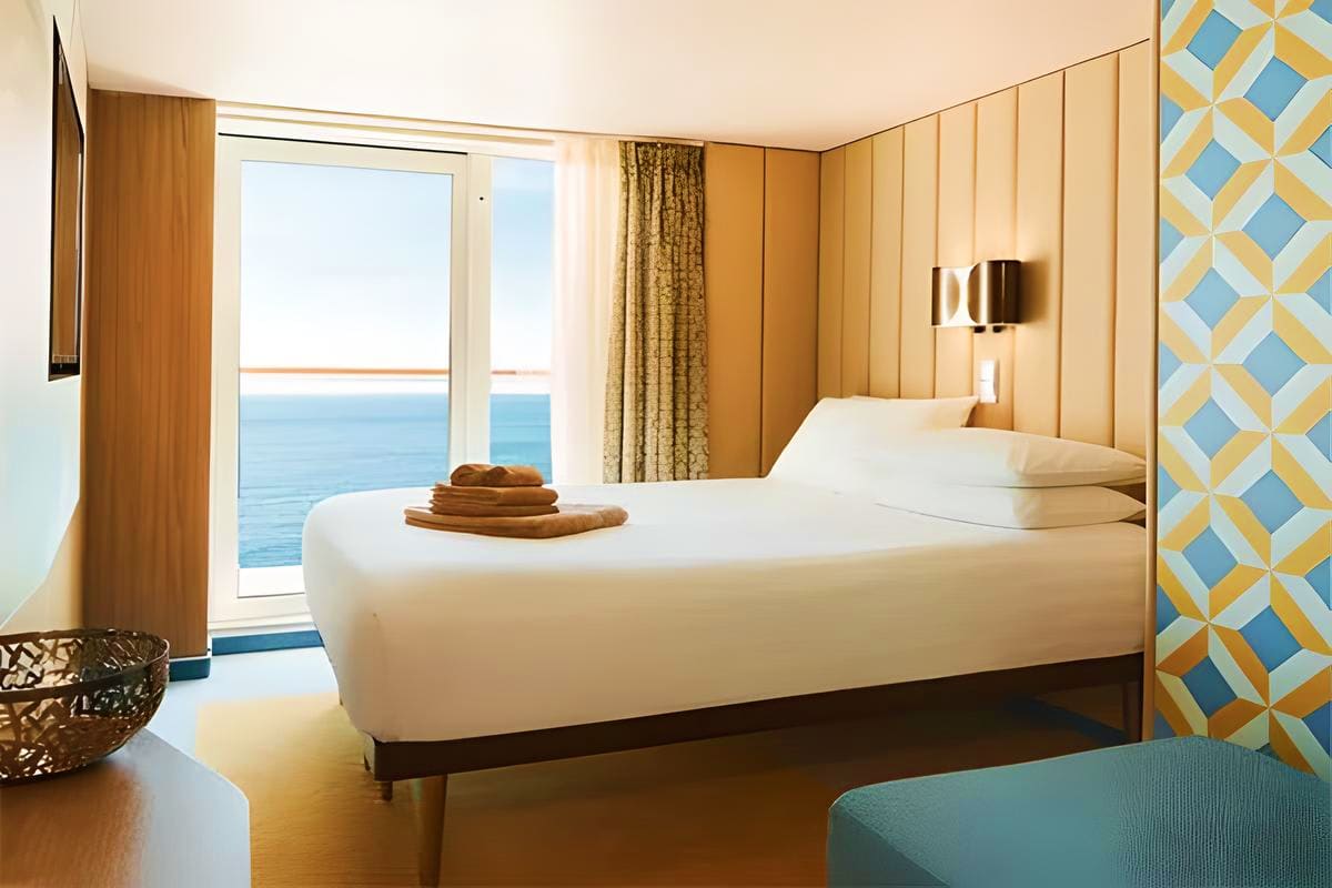 Costa Smeralda Western Mediterranean Winter Cruise Balcony