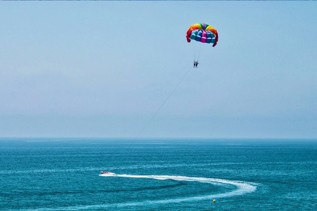 Parasailing mauritius