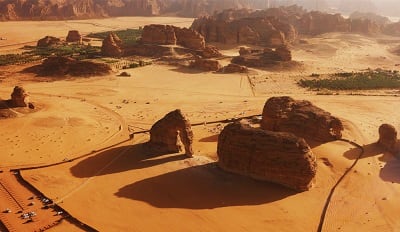 Riyadh - Alula (Flight – self arranged)