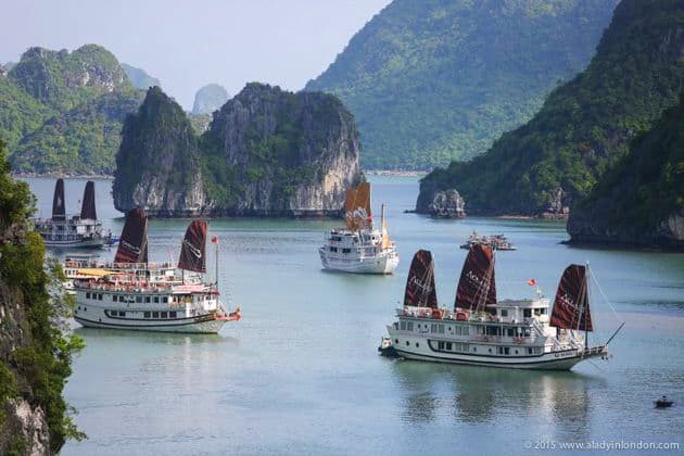Full-Day Halong Bay Cruise with Local Lunch