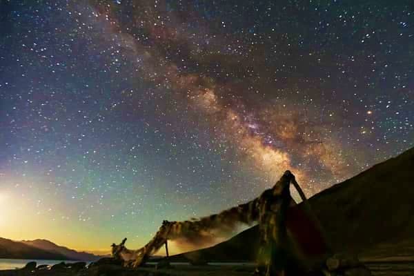 Pangong Lake to Hanle via Rezang La Pangong Lake to Hanle via Rezang La