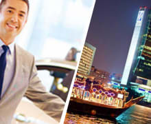 Arrival in Dubai & Dhow Cruise Dinner