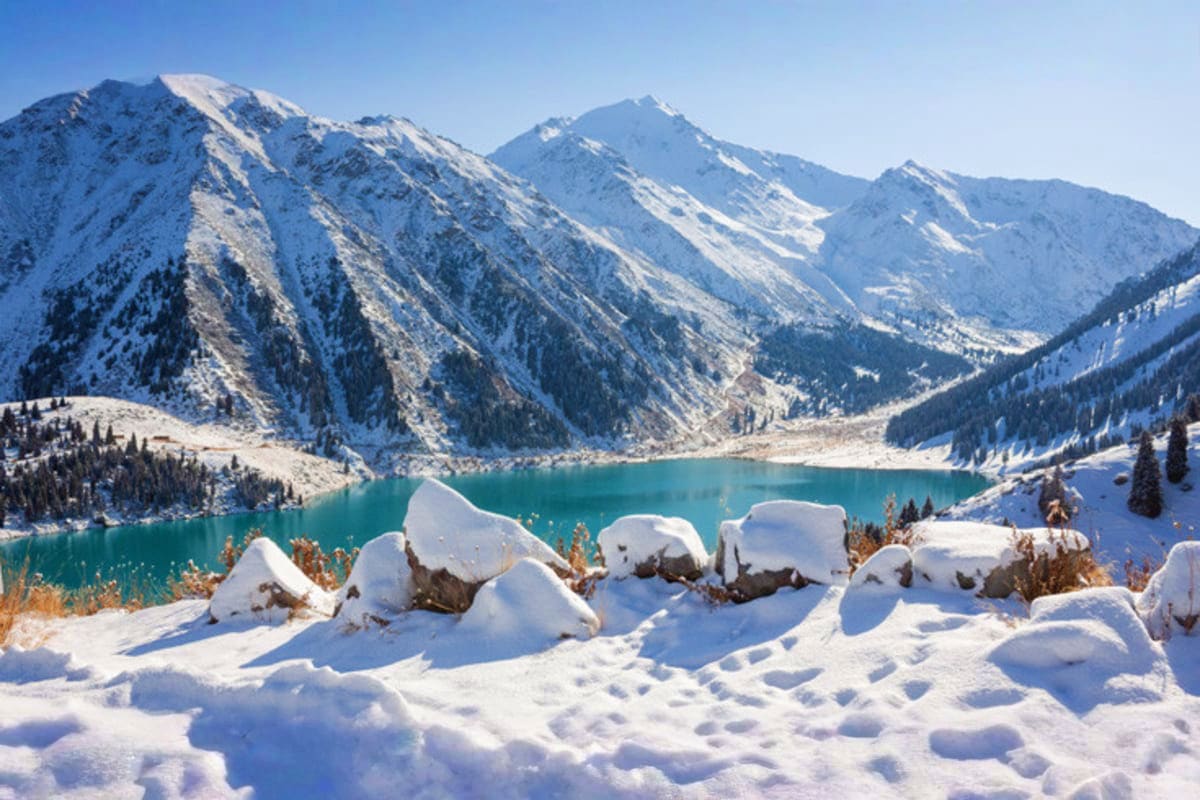 Exotic Kazakhstan Eid Ul Fitr Special - 5N almaty lake in winter