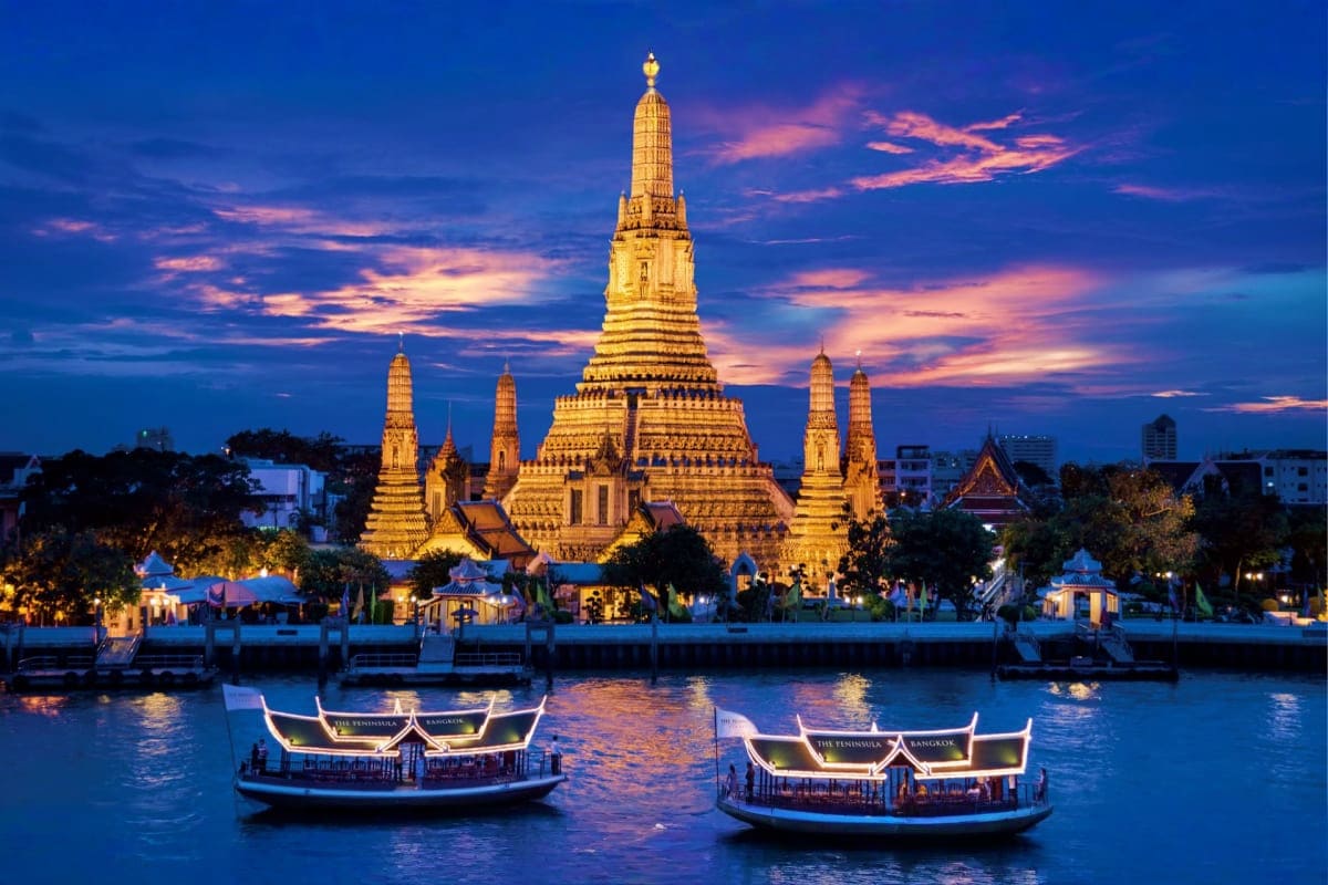 Thailand Trails for Family Chaophraya River Cruise