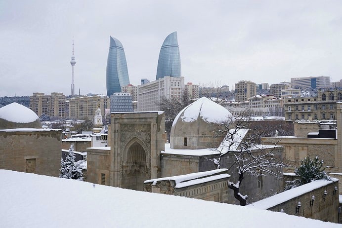 Half Day Baku City Tour + Half Day Absheron Tour Half Day Baku City Tour + Half Day Absheron Tour