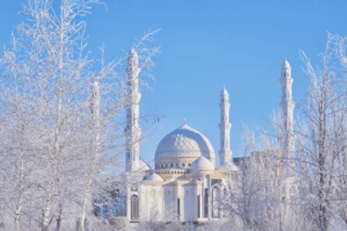 Explore Uzbekistan Eid Ul Fitr Special Minor Mosque Uzbekistan winter