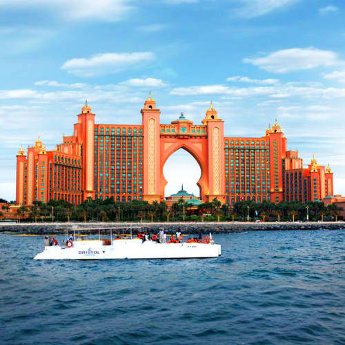 Bristol Private Charter Dubai Catamaran_The _Palm_Atlantis