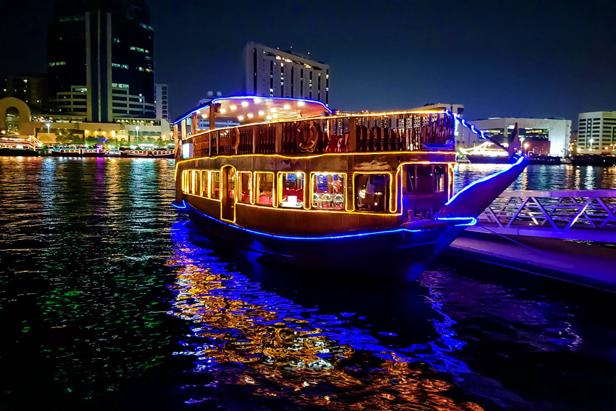 Dubai Eid Premium Experience dhow cruise