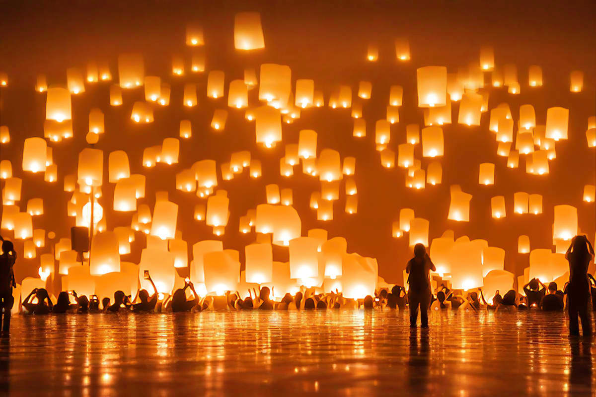 Lantern festival, chiang mai