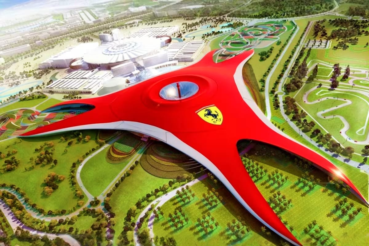Ferrari World Theme Park f1