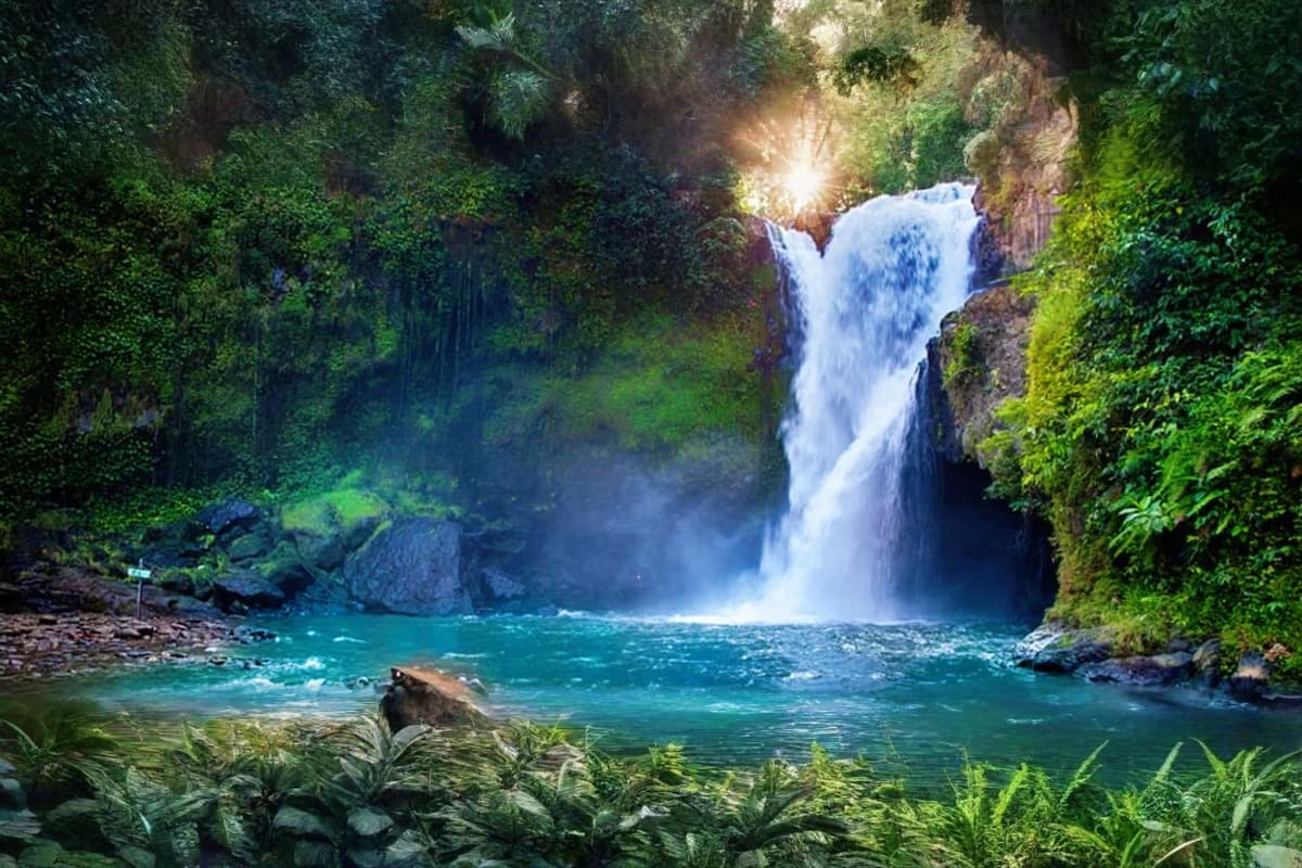 Bali Family Bonding Adventure Tegenungan Waterfall