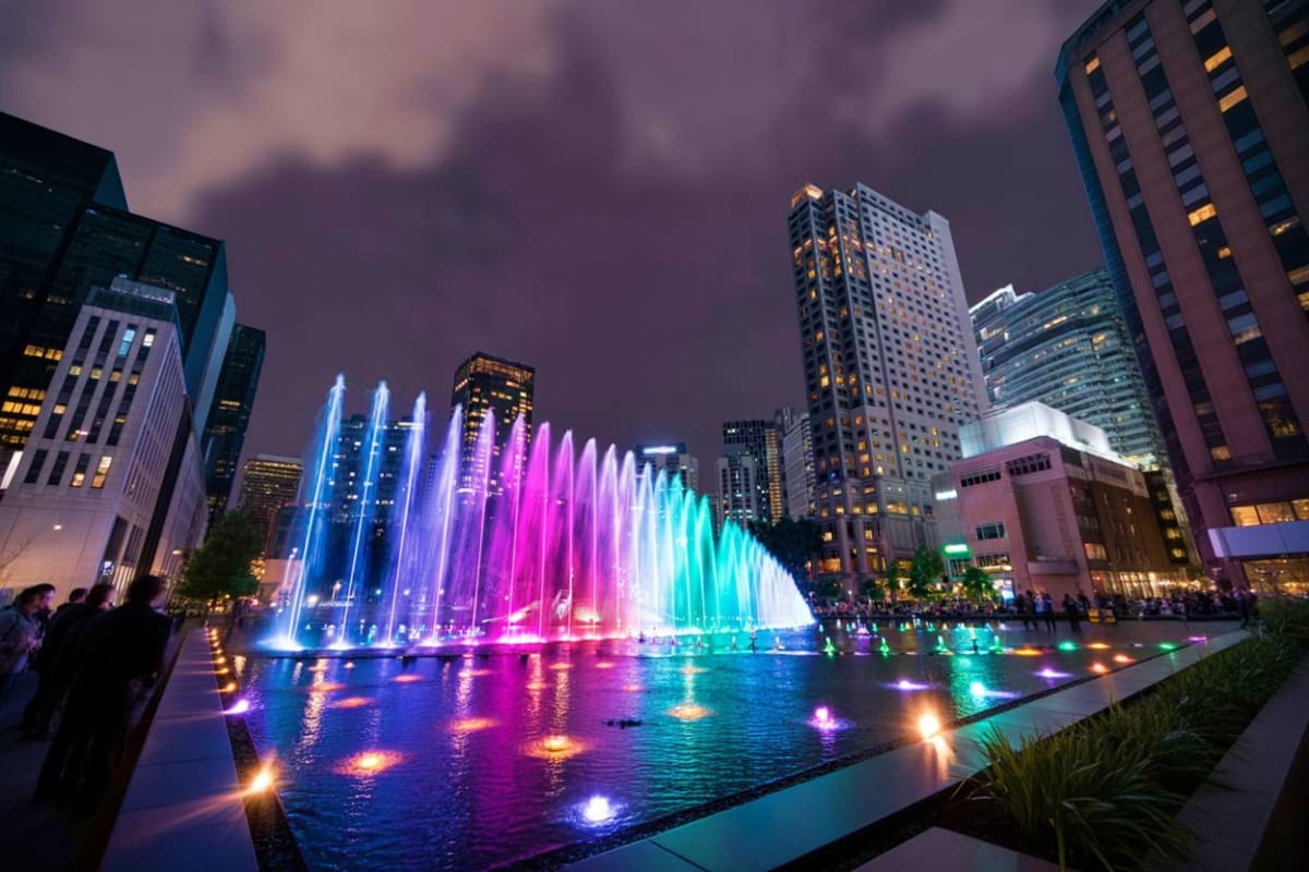 Kuala Lumpur Evening Tour with Symphony Water Fountain Show & KL Tower Entry
