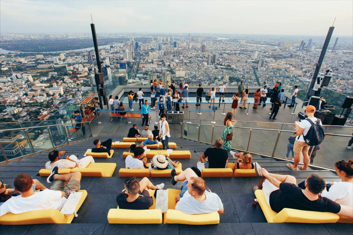 Mahanakhon Skywalk Bangkok Mahanakhon Skywalk