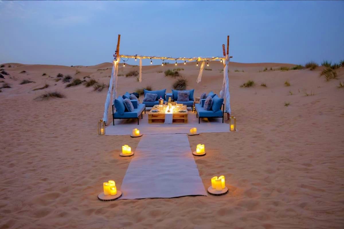 Private Bespoke Dinner Modern Setup