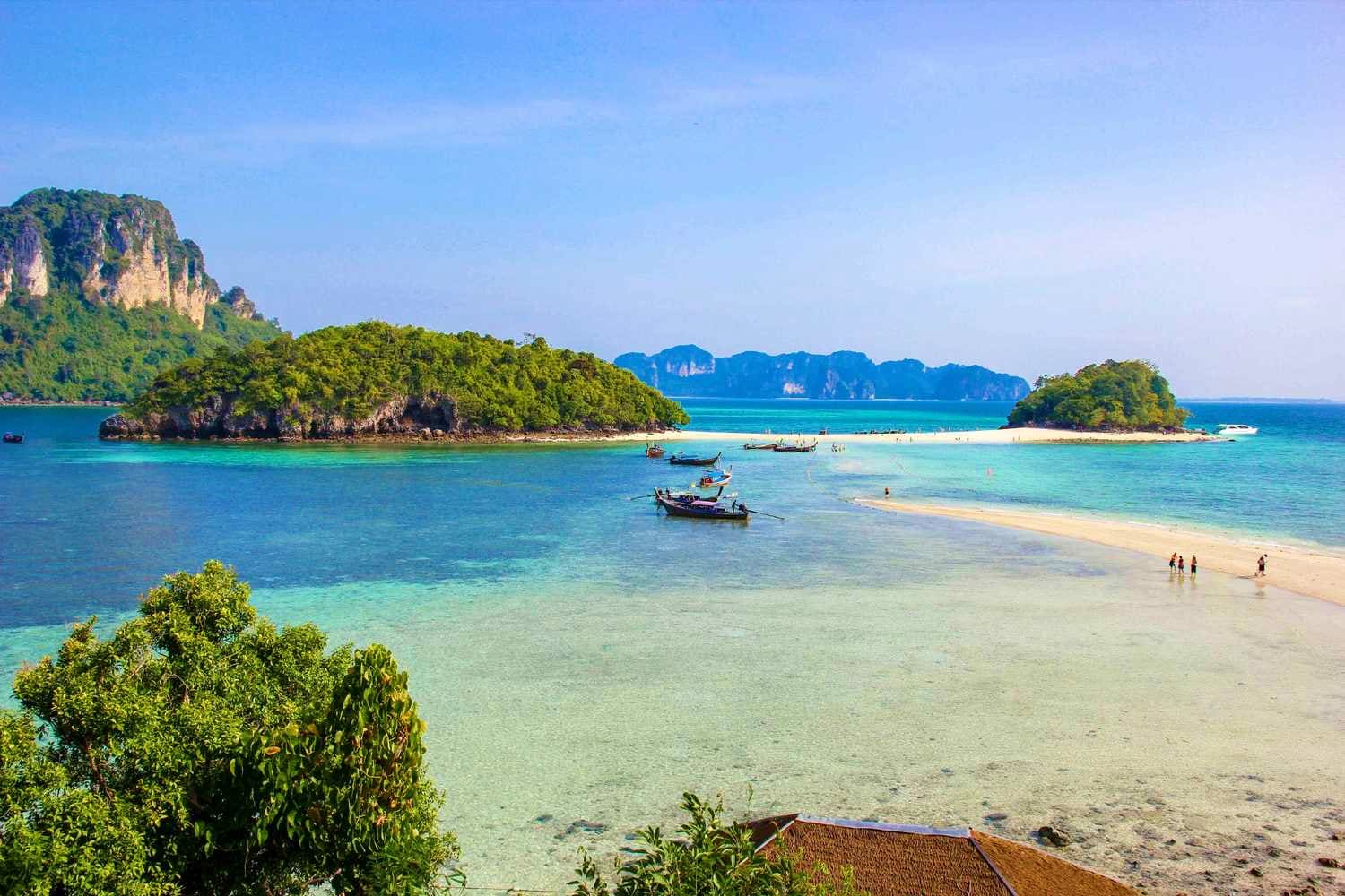 Krabi 4-Island Tour via Longtail Boat