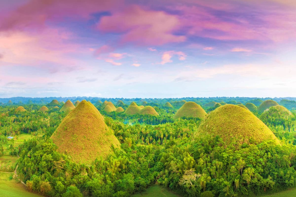 Cebu and Bohol Highlights Tour with Twin City Tour Chocolate Hills and Loboc River Cruise