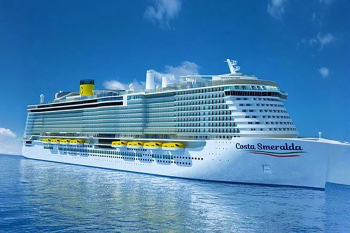 Costa Smeralda Western Mediterranean Cruise ship