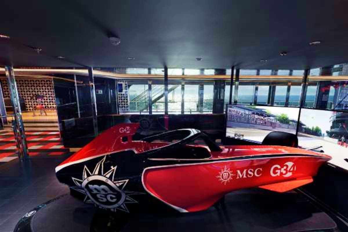 MSC Grandiosa Western Mediterranean Cruise. Amusement_Area