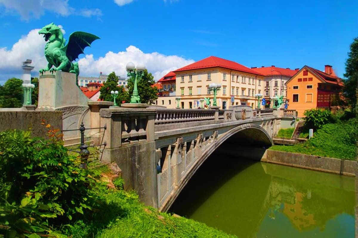 Savica Waterfall near Lake Bohinj