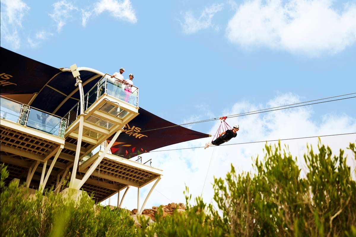 Jebel Jais Zipline from Dubai Jais