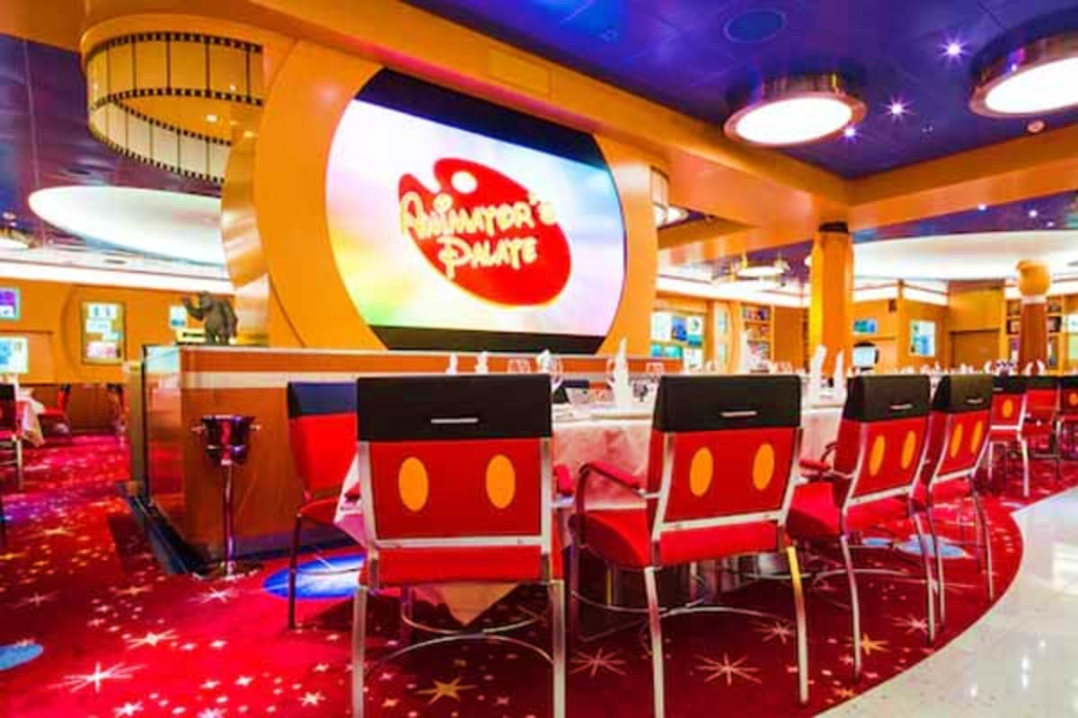 Disney Dream Barcelona Roundtrip Cruise Animators_Palate