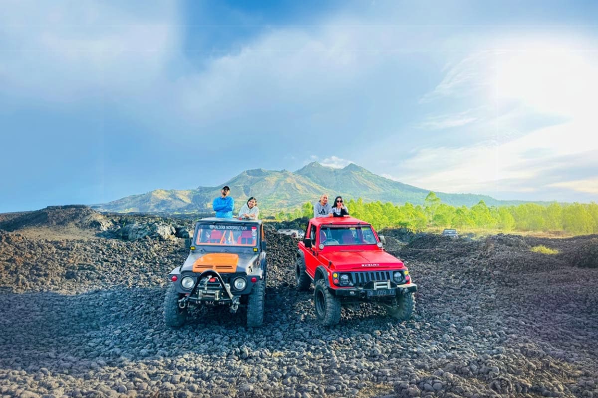 Ubud Mount Batur Full-Day Adventure Dirt Bike Experience Black Lava Tour