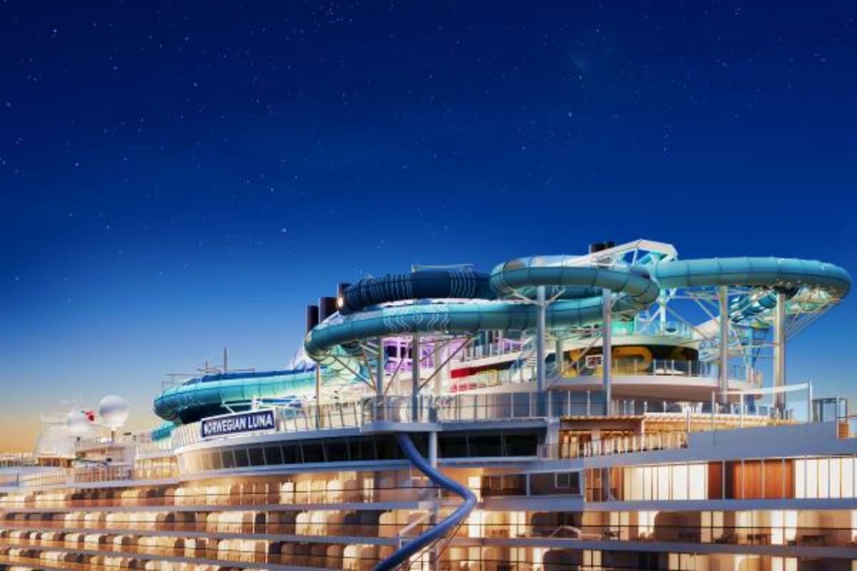 Norwegian Cruise Eastern Caribbean Cruise Slide Coaster