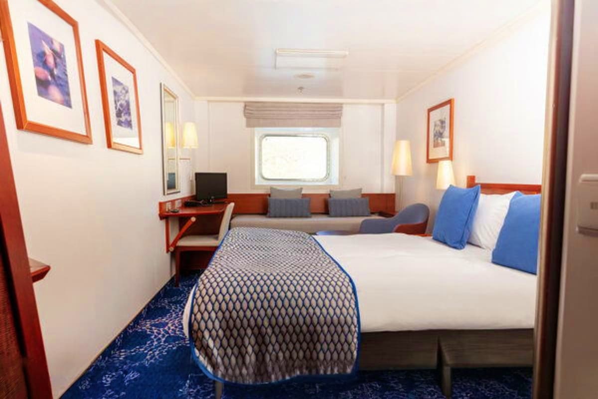 Celestyal Discovery Abu Dhabi Voyage Ocean view stateroom